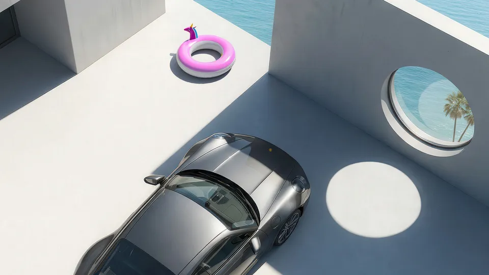 porsche CGI